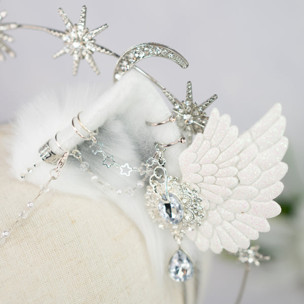 Angelic kitten ears (Silver)