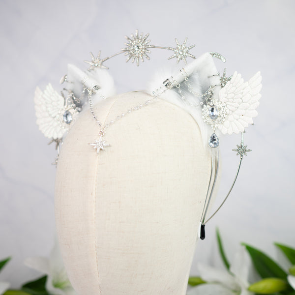 Angelic kitten ears (Silver)