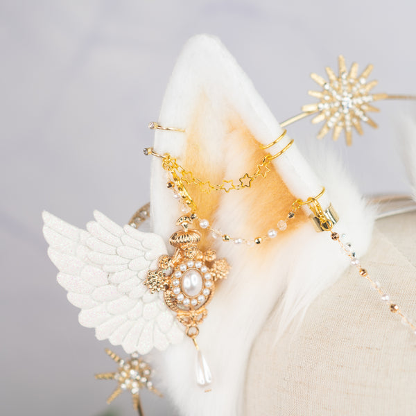 Angelic wolf ears