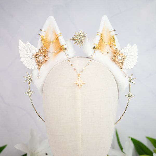 Angelic wolf ears