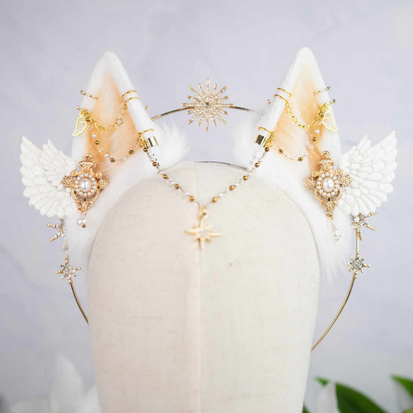 Angelic wolf ears