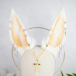 Anubis inspired ears (White)