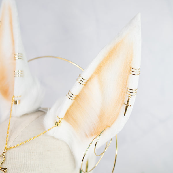 Anubis inspired ears (White)