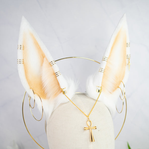 Anubis inspired ears (White)