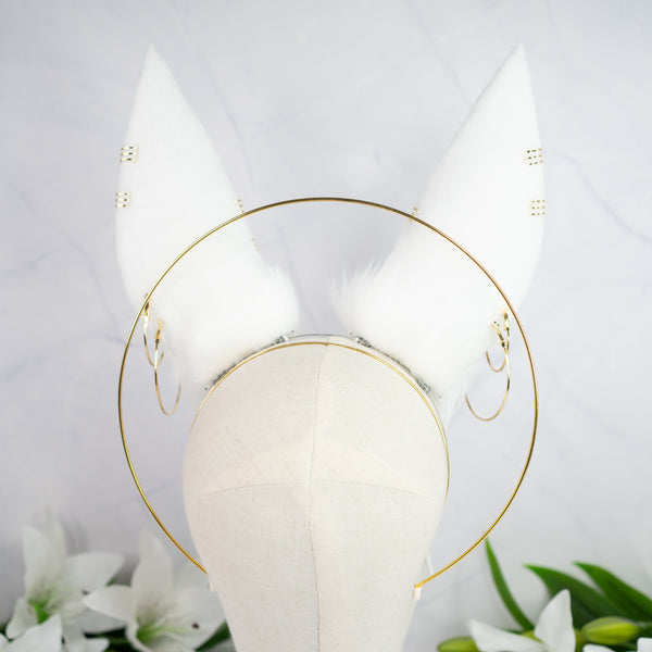 Anubis inspired ears (White)