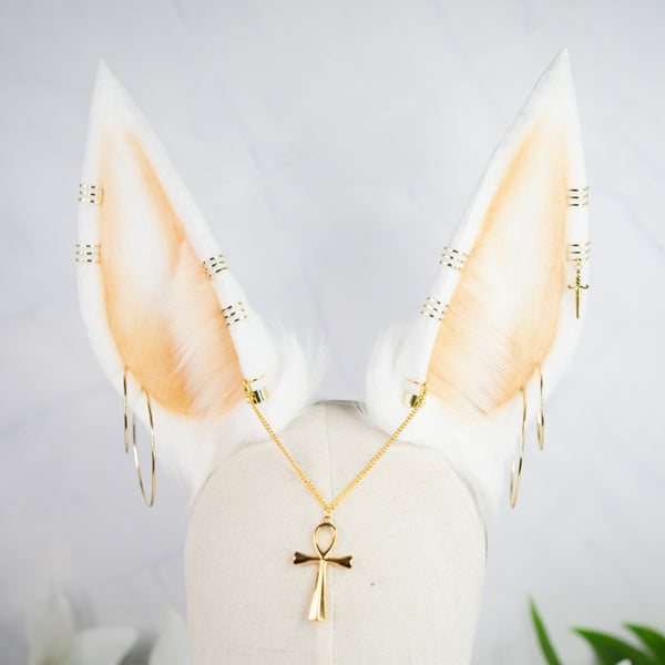 Anubis inspired ears (White)