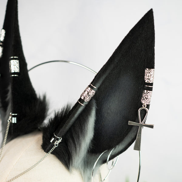 Anubis inspired ears (Silver)