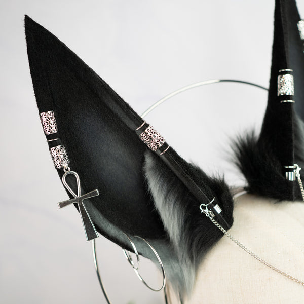 Anubis inspired ears (Silver)