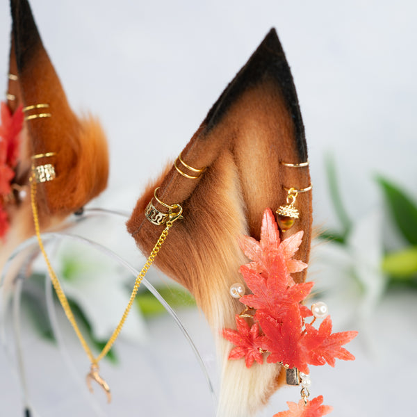 Autumn fox ears