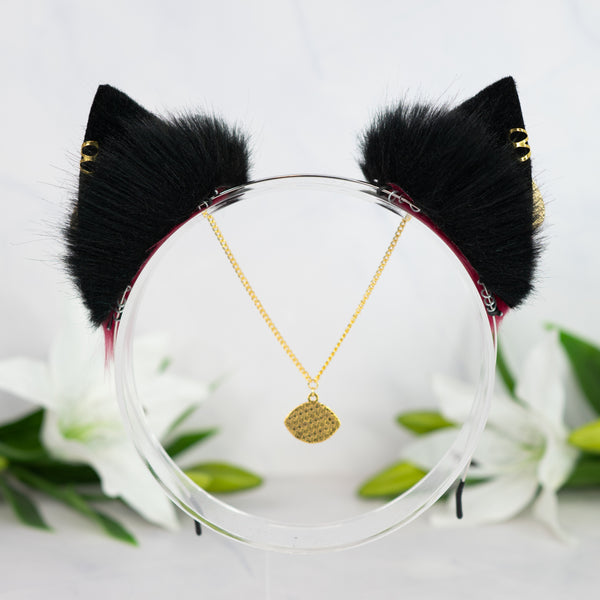 Bewitched vision kitten (Crimson / gold)