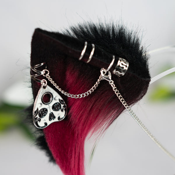 Bewitched vision kitten (Crimson / silver)