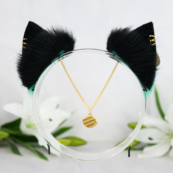 Bewitched vision kitten (Green / gold)