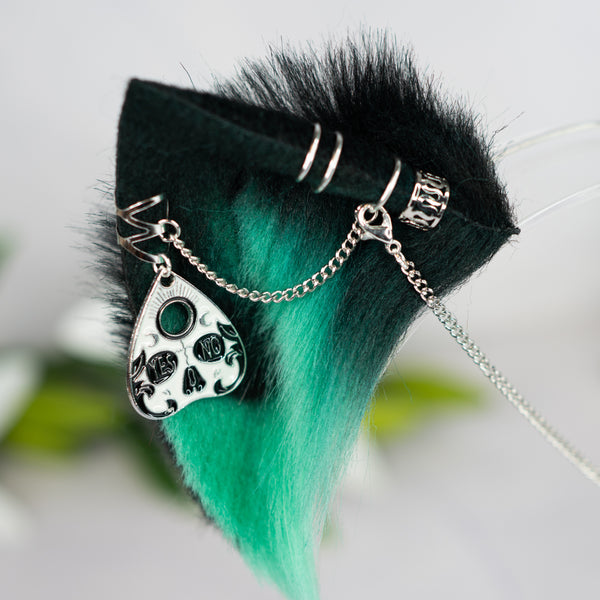 Bewitched vision kitten (Green / silver)