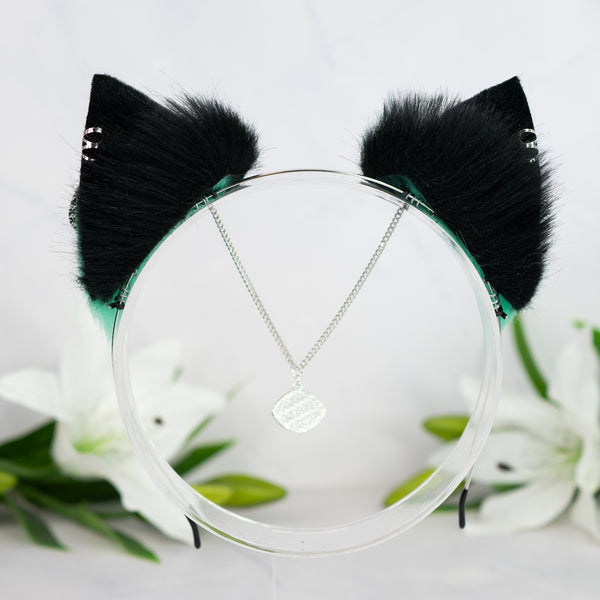 Bewitched vision kitten (Green / silver)