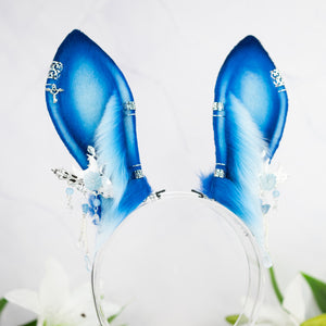 Blue moon bunny ears