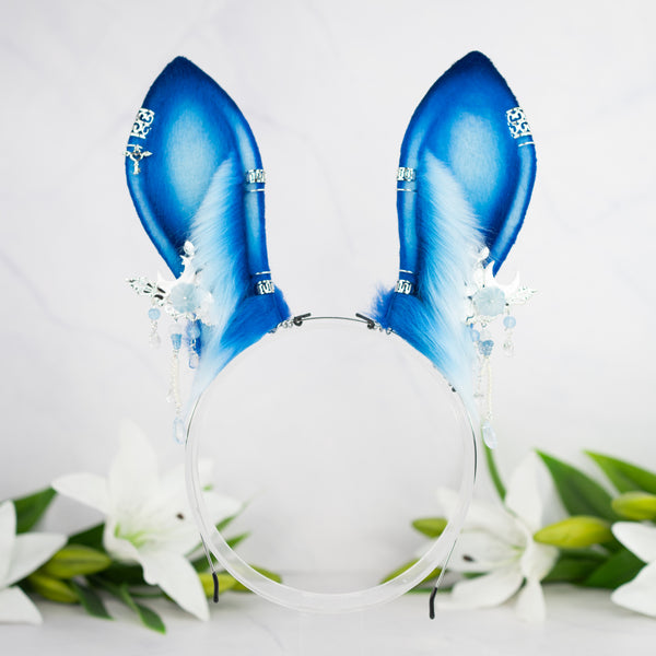 Blue moon bunny ears