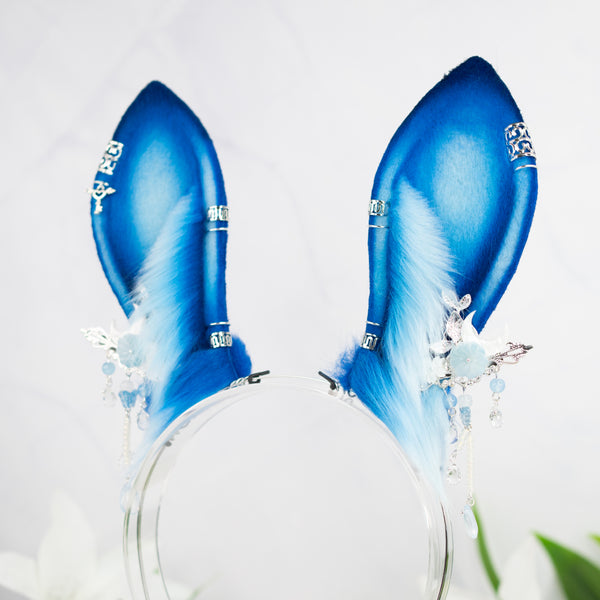Blue moon bunny ears