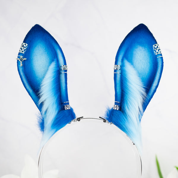 Blue moon bunny ears
