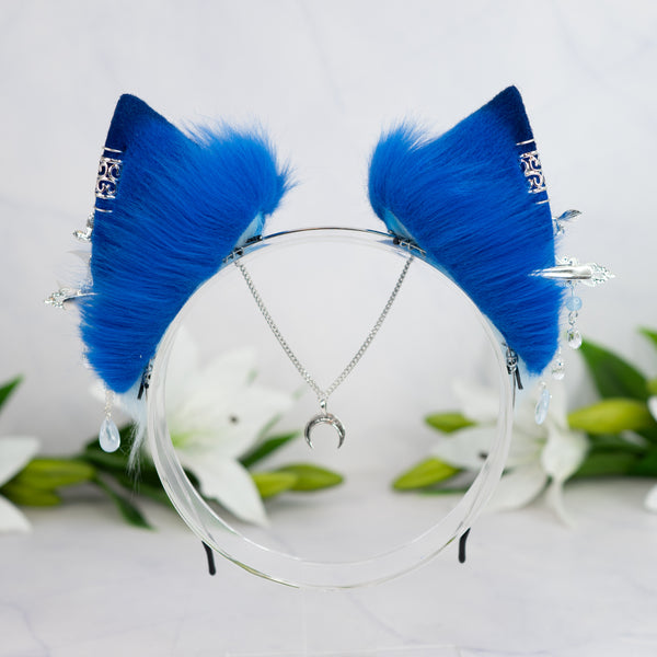 Blue Moon cat ears