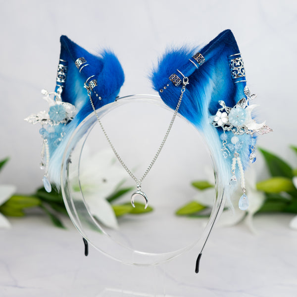 Blue Moon cat ears