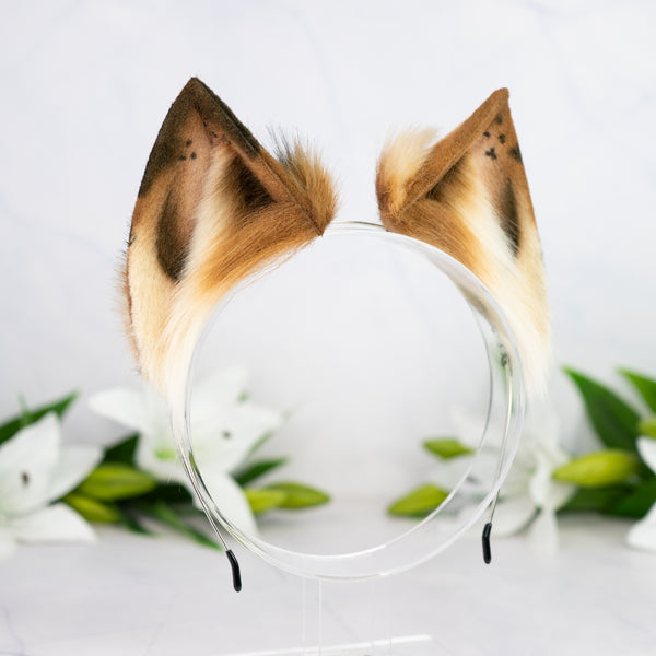 Chocolate Chip Cat ears