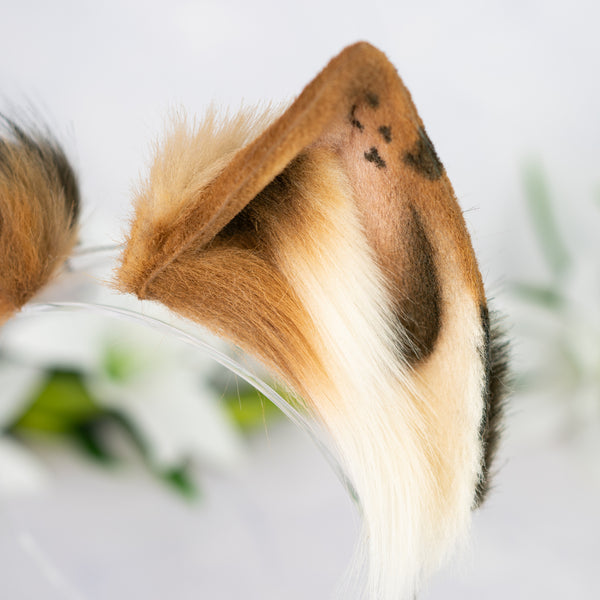 Chocolate Chip Cat ears