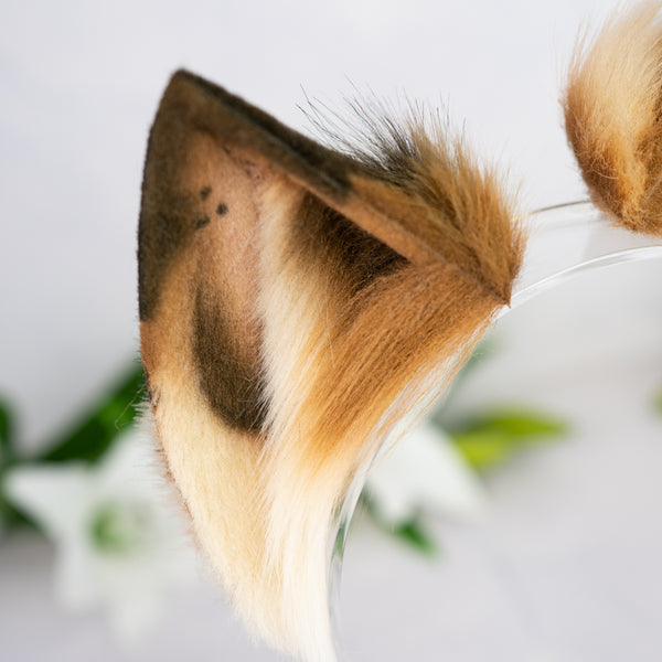 Chocolate Chip Cat ears