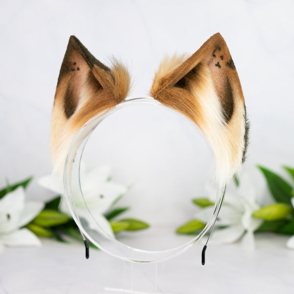 Chocolate Chip Cat ears