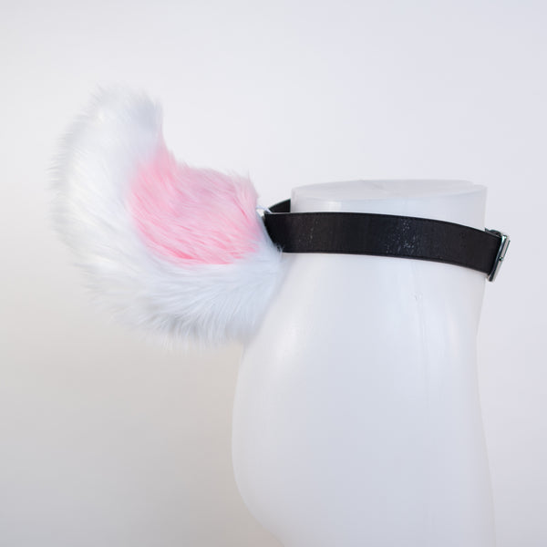 Bunny/Deer tail (pink/white)