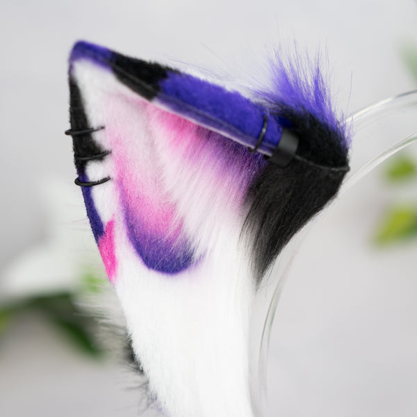 Vivid Calico cat ears