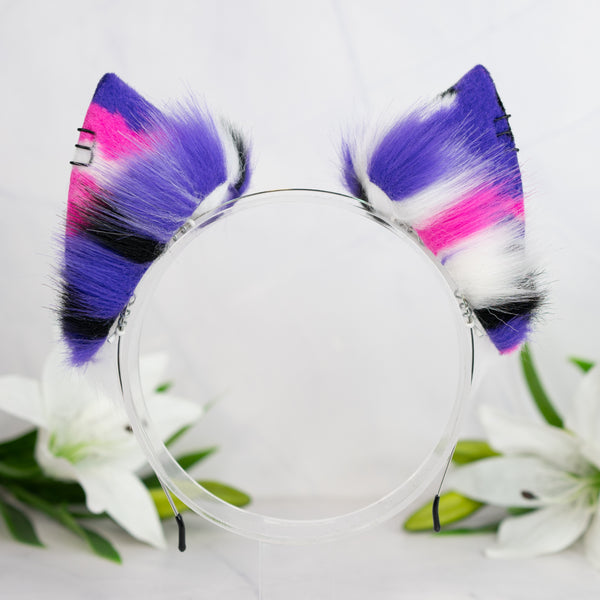 Vivid Calico cat ears