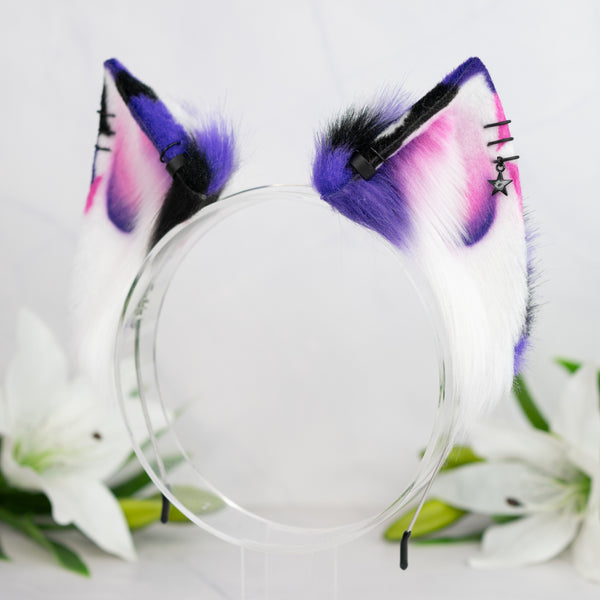 Vivid Calico cat ears