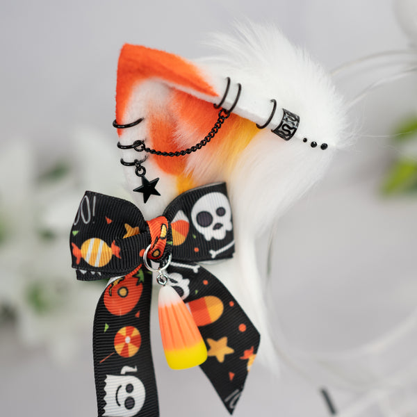 Candy corn cat ears