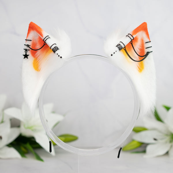 Candy corn cat ears