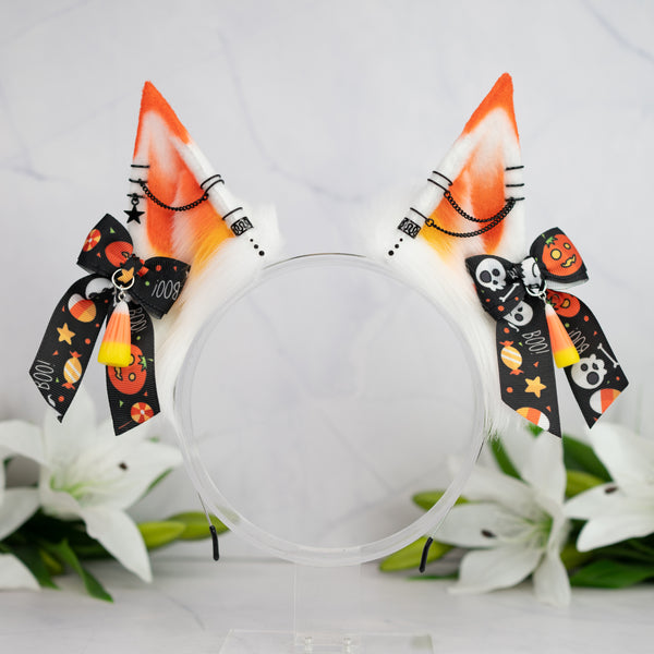 Candy corn fox ears