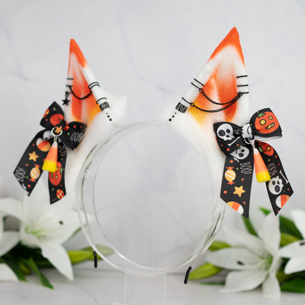 Candy corn fox ears