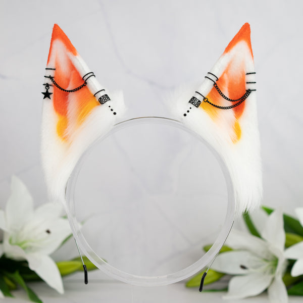 Candy corn fox ears