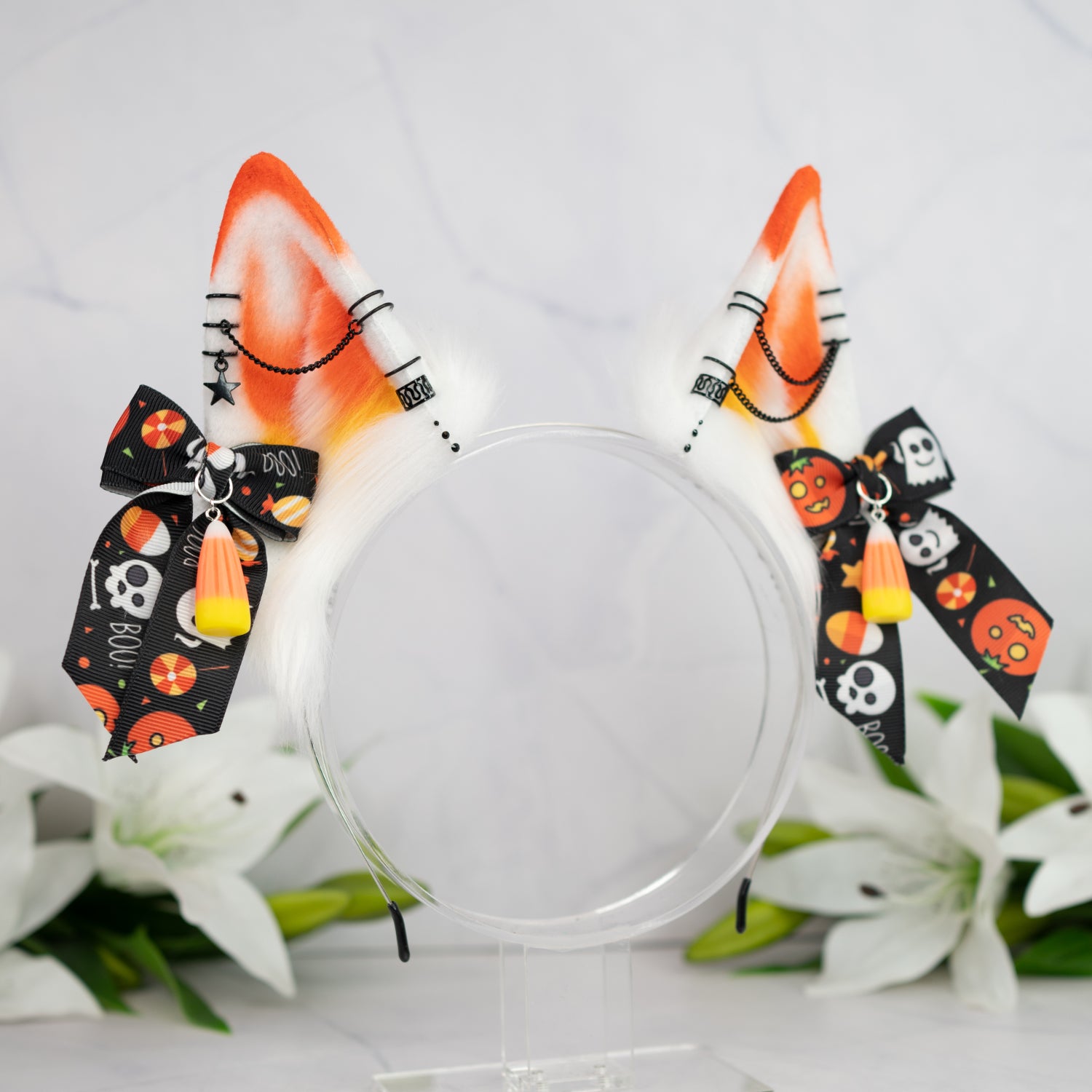 Candy corn wolf ears