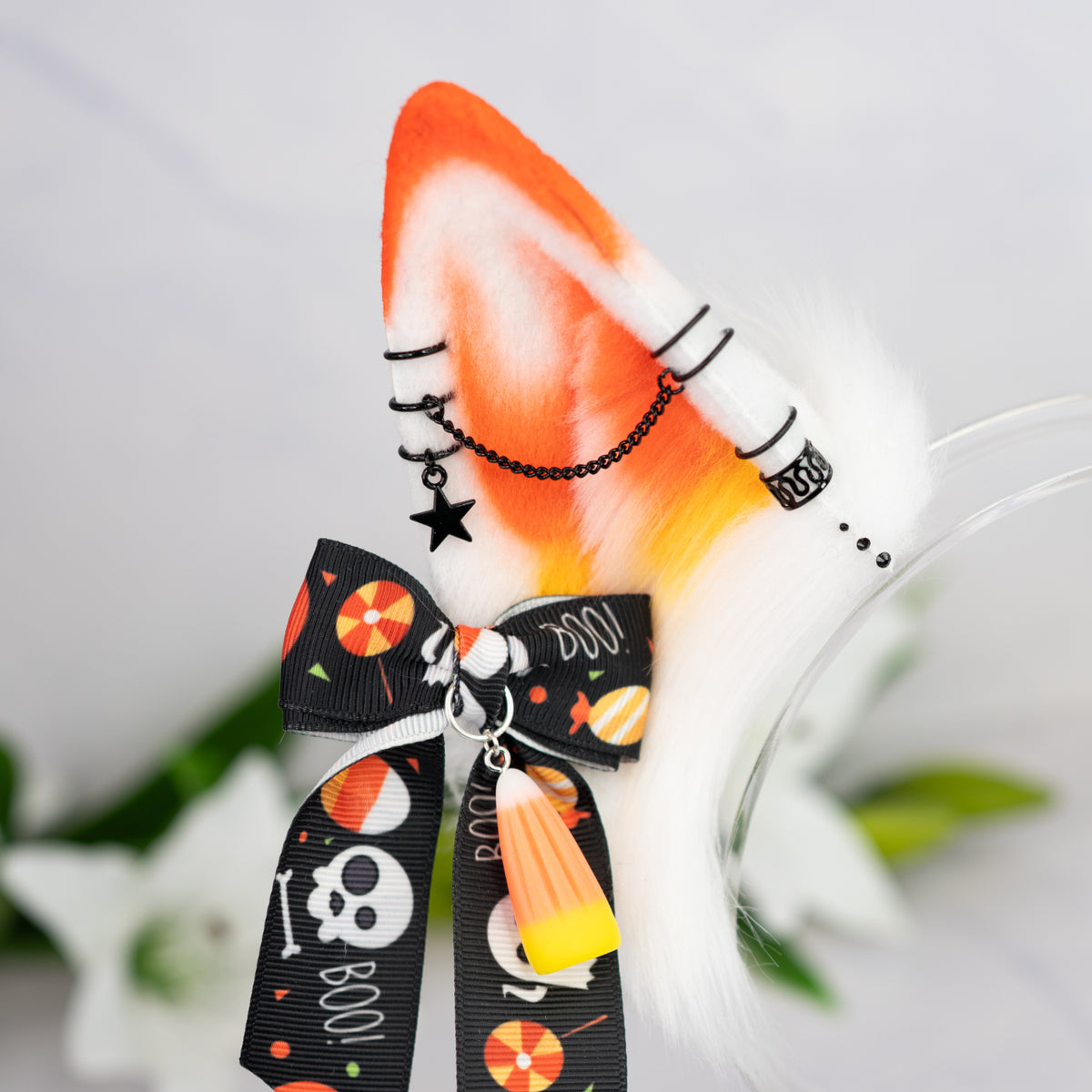 Candy corn wolf ears – lumitales