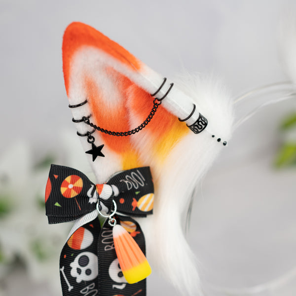 Candy corn wolf ears