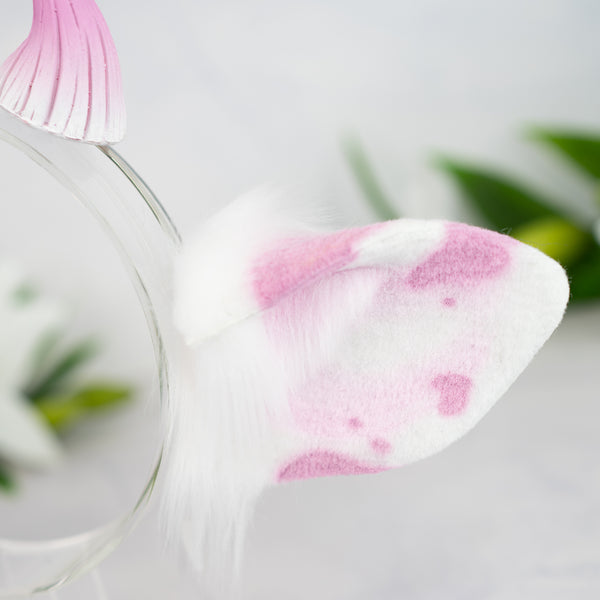 Classic cow ears -Pink (1)