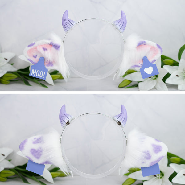 Classic cow ears - Lilac 1