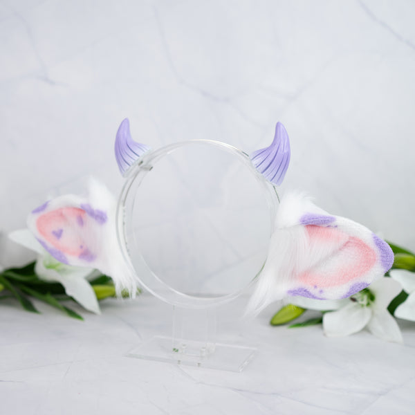 Classic cow ears - Lilac 2