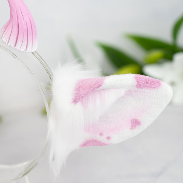 Classic cow ears -Pink (2)