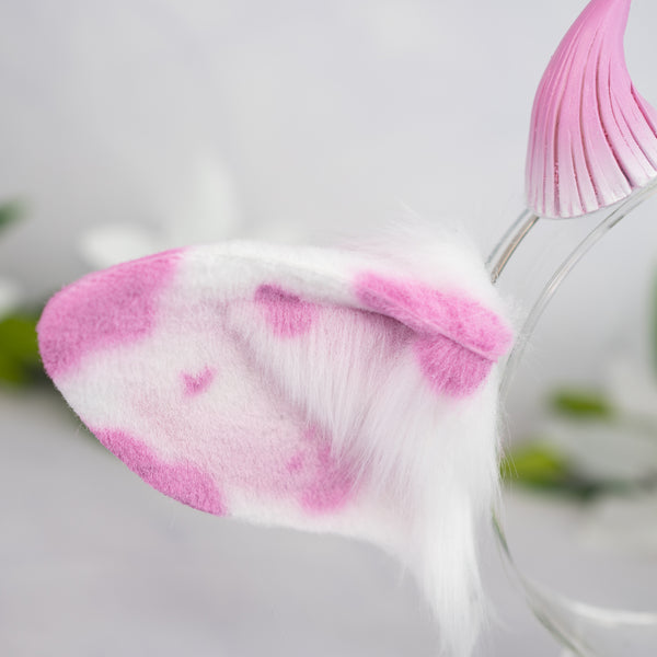 Classic cow ears -Pink