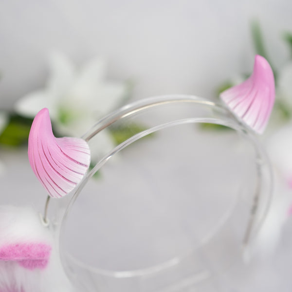 Classic cow ears -Pink