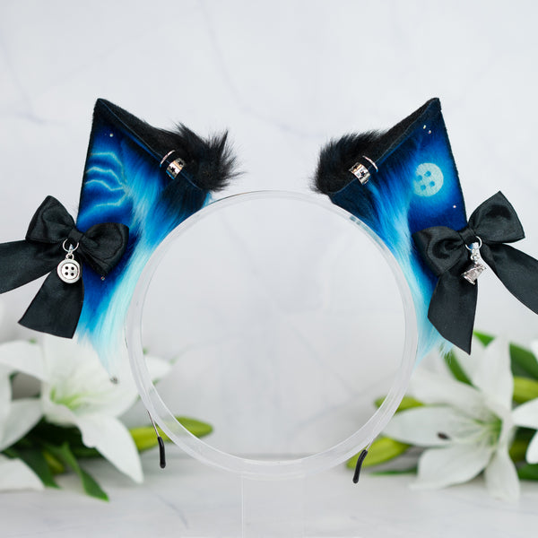 Coraline (Beldam) inspired cat ears