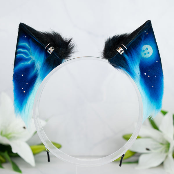 Coraline (Beldam) inspired cat ears