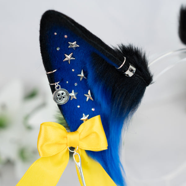 Coraline inspired wolf ears