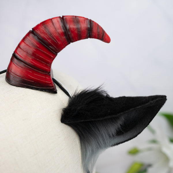 Cult of the lamb inspired goat ears and horns